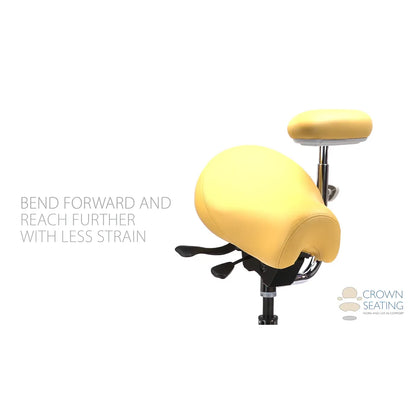 Crown Seating Western C90SBA Saddle Assistant Stool, C90SBA
