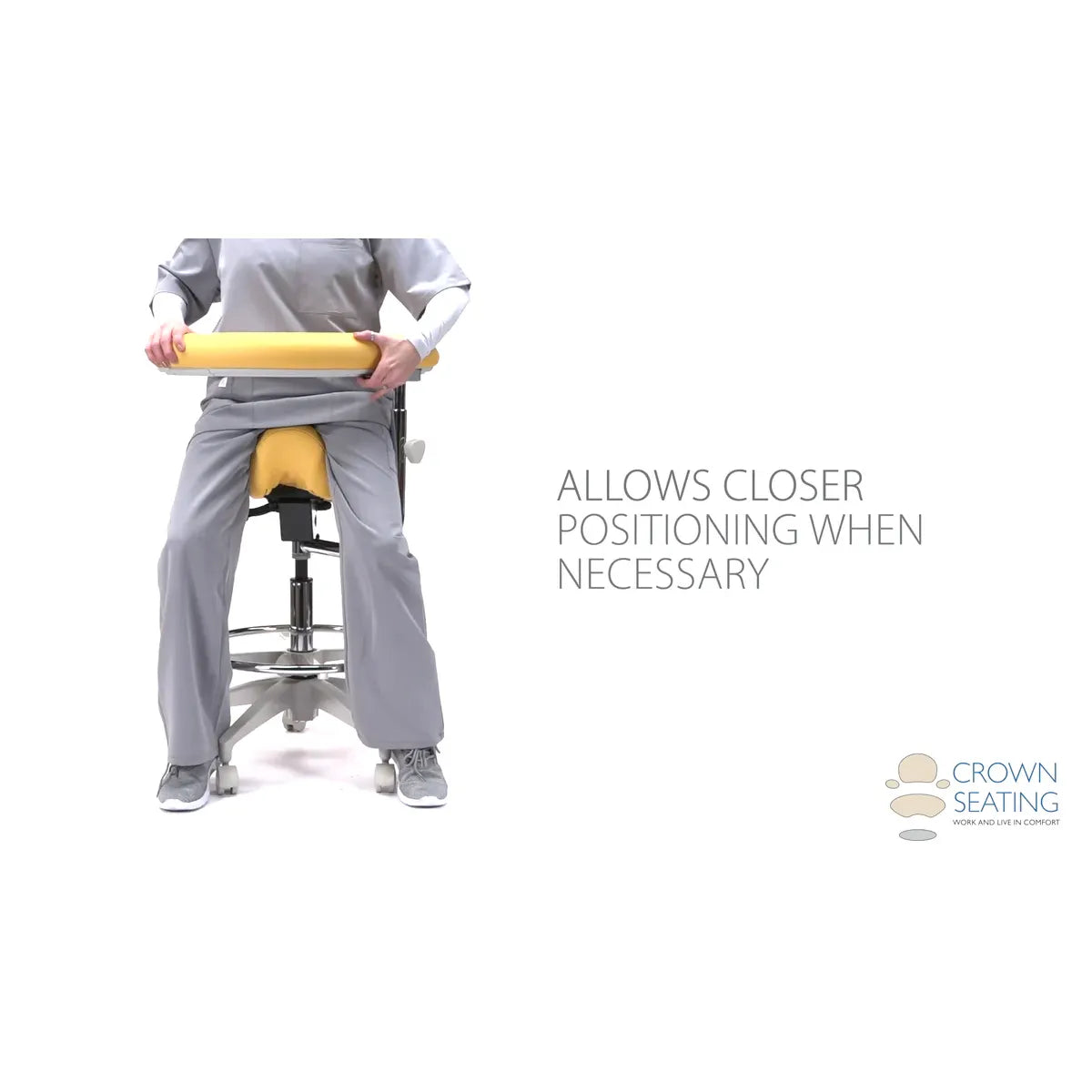 Crown Seating Western C90SBA Saddle Assistant Stool, C90SBA