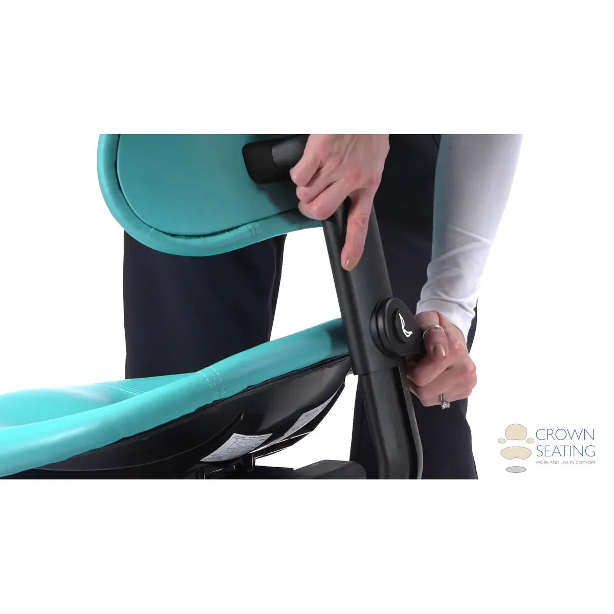 Crown Seating Sterling C85SD Swedish Operator Stool, C85SD