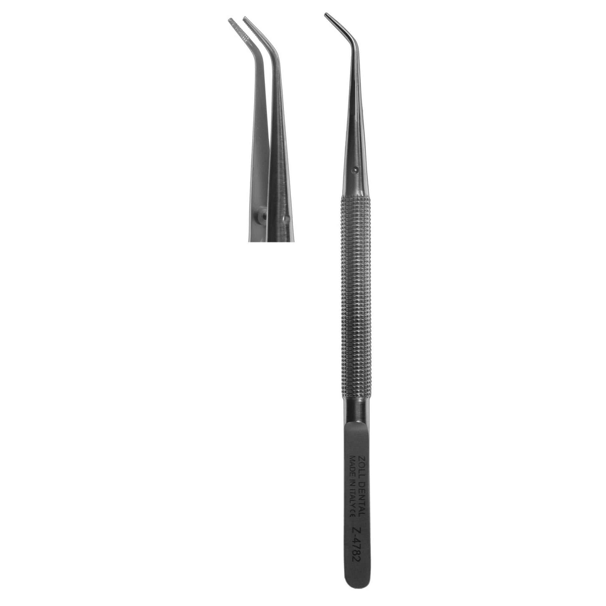 Tissue Forceps, Cooley-Micro Straight 2 X 2 Teeth 16cm  (Z-4782)