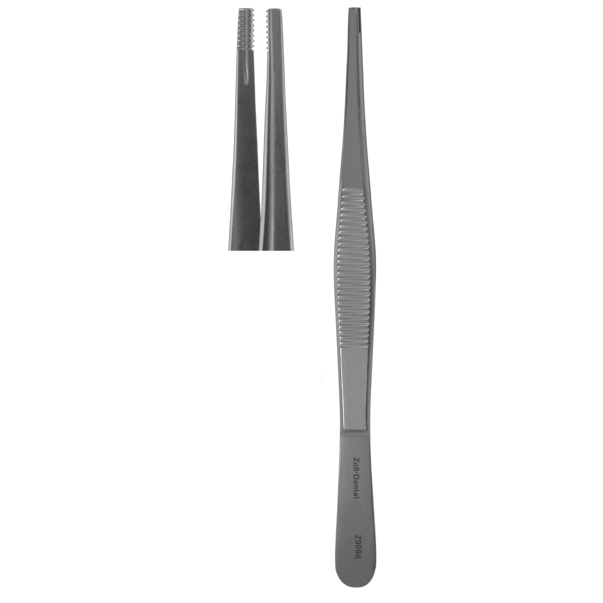 Tissue Forceps, Brown Straight 8 X 8 Teeth 15cm  (Z-9066)