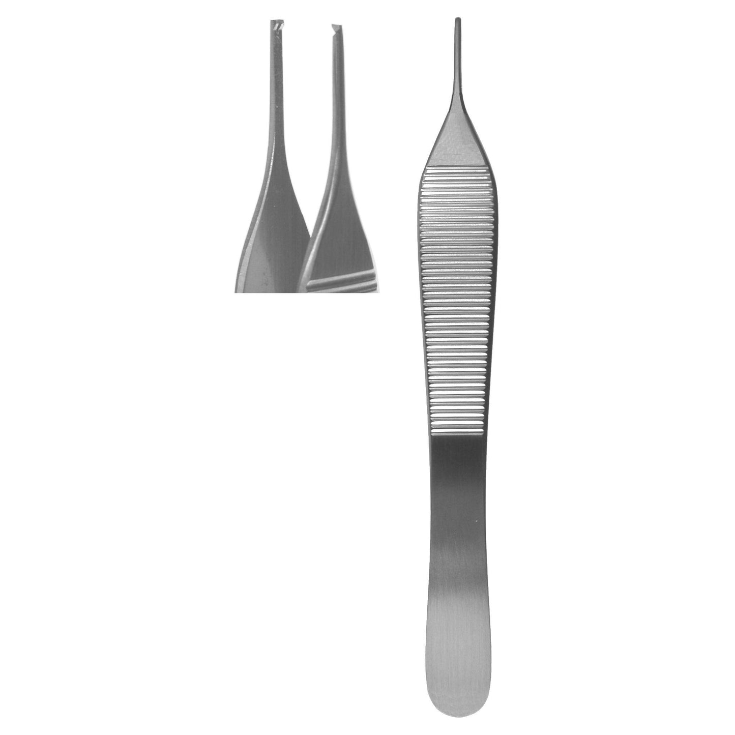 Tissue Forceps, Adson Straight 1 X 2 Teeth 12cm  (Z-4146)