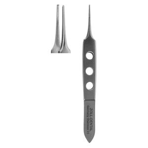 Tissue Forceps, Bishop-Hartman Straight 1 X 2 Teeth 8.5cm (Z-5604)