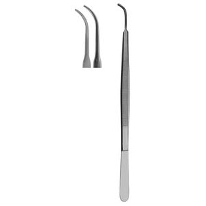 Tissue Forceps, Gerald Curved Serrated 18cm (Z-4771)