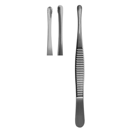 Tissue Forceps, Russian Straight 15cm  (Z-4334)