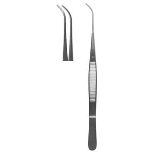 Tissue Forceps, Semkin-Taylor #32 Curved Serrated 12.5cm (Z-4105)