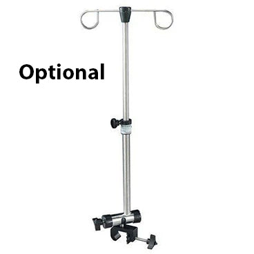 Surgery Table, Mobile Instrument Table, Stainless Steel Top, 75-7016