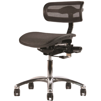 Crown Seating virtu C120 Mesh Operator Stool (Midnight), C120DM