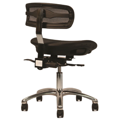 Crown Seating virtu C120 Large Mesh Operator Stool (Midnight), C120DML