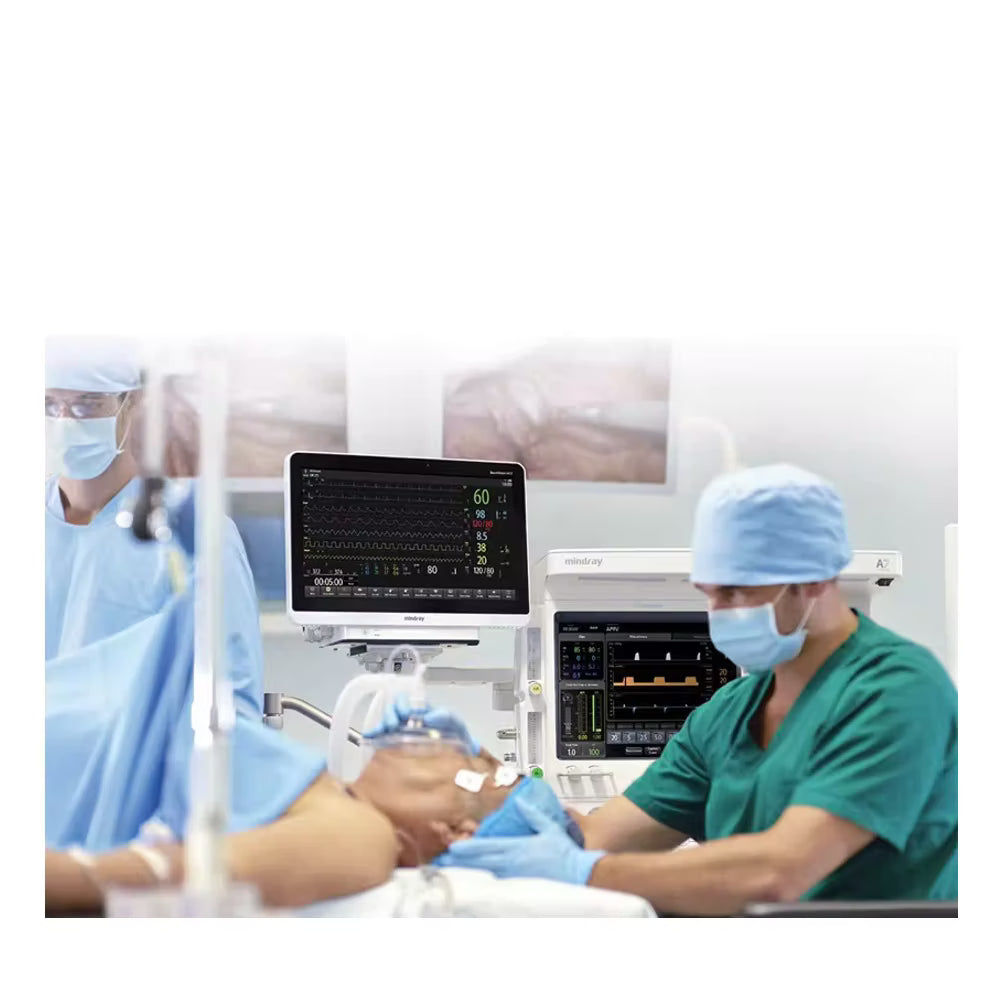 New Mindray A7 Anesthesia System with Gas Module capability (pn 0632F-PA00005), 121-001465-00