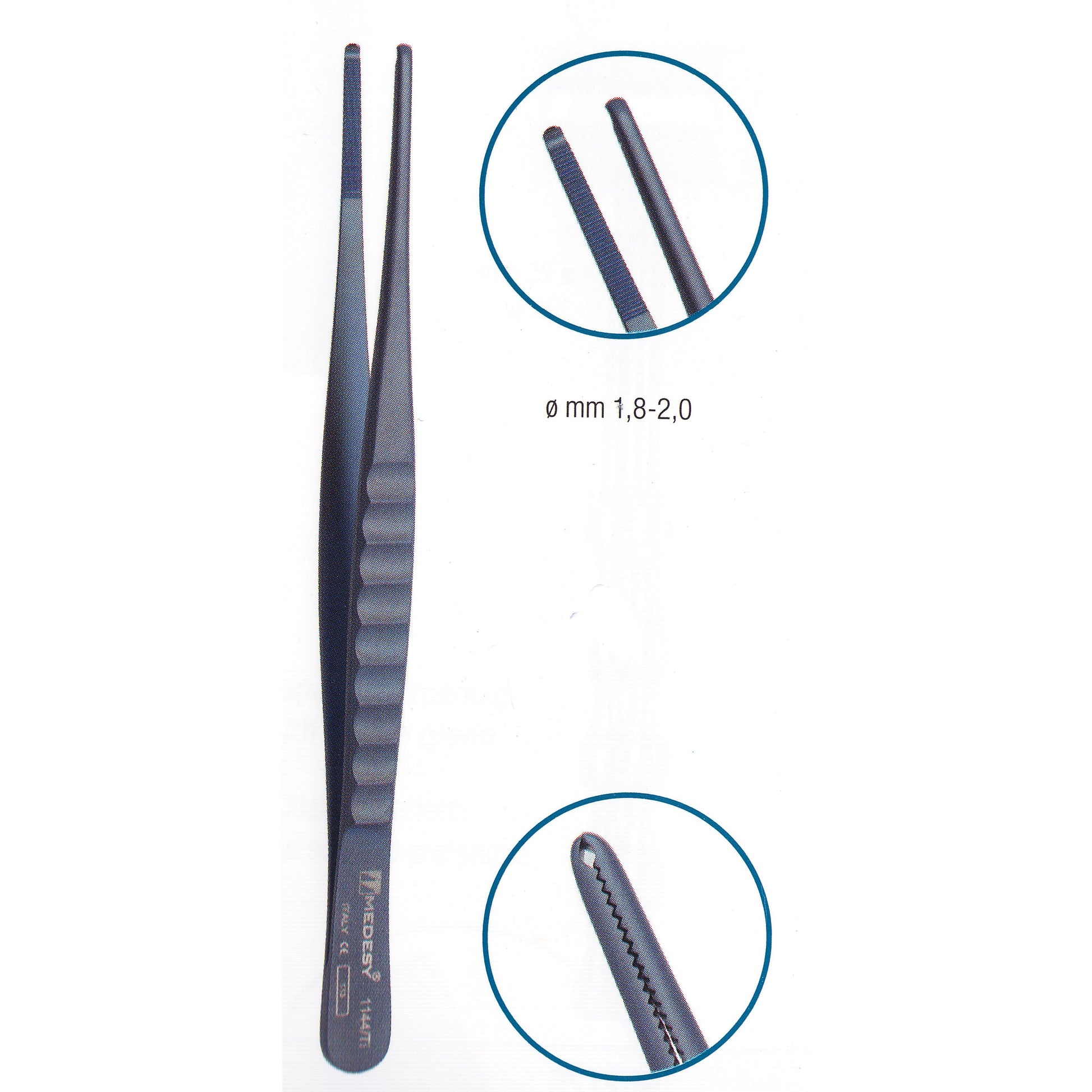 Abutment Holding Tweezer Titanium Straight 15.5cm  (Z-7209)