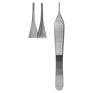 Tissue Forceps, Adson-Brown Straight 7 X 7 Teeth 12cm (Z-4147)