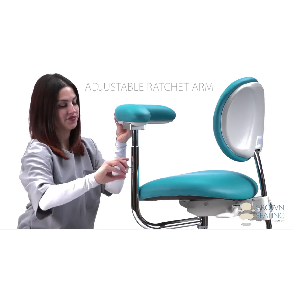 Crown Seating Steamboat C60ABT Assistant Stool, C60ABT