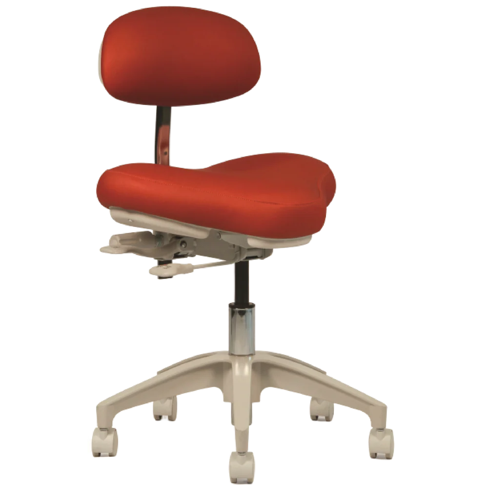 Crown Seating Aspen C70DL Operator Stool - Large Hybrid Saddle, C70DL