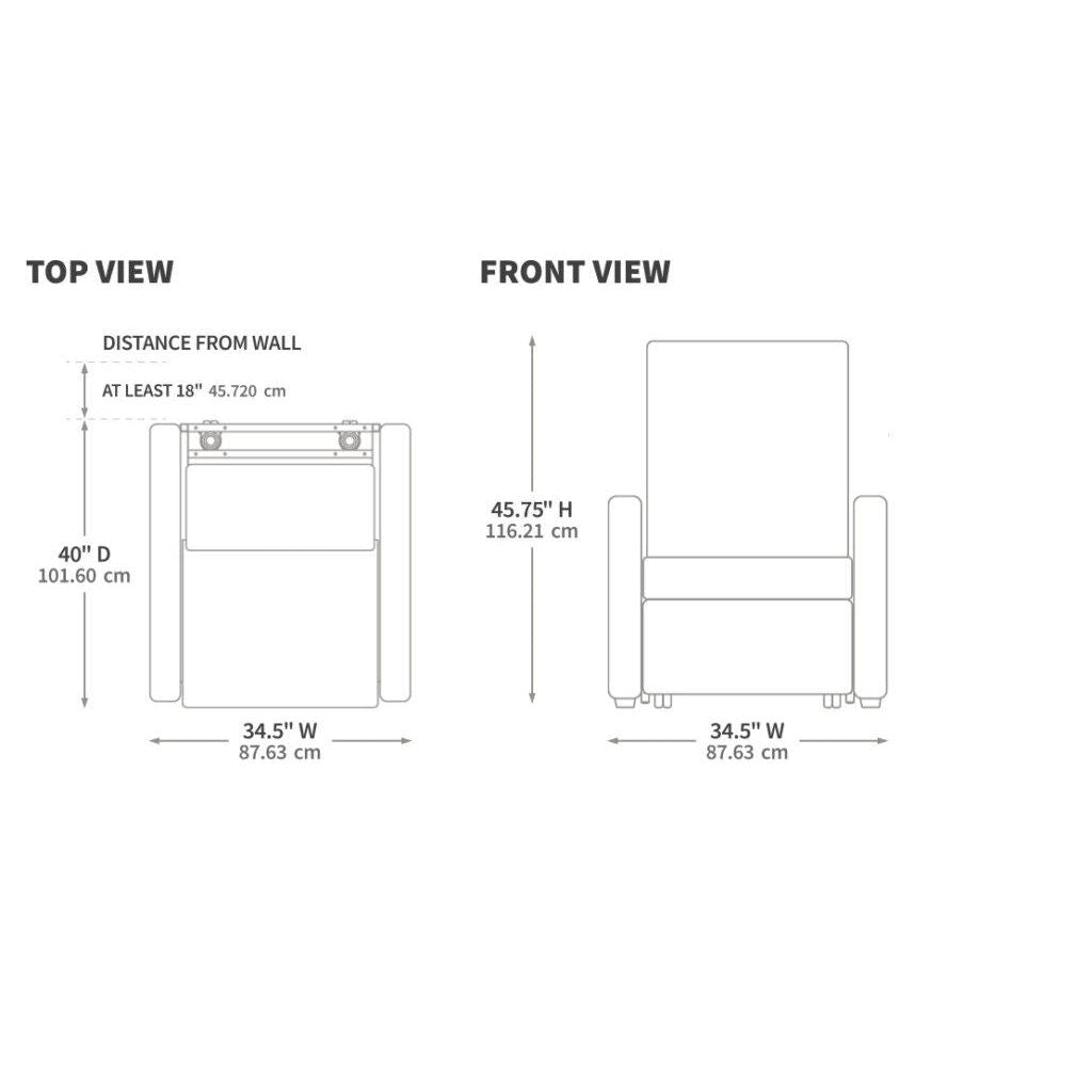 Champion Augustine Treatment Recliner, Infinite Position, 5001