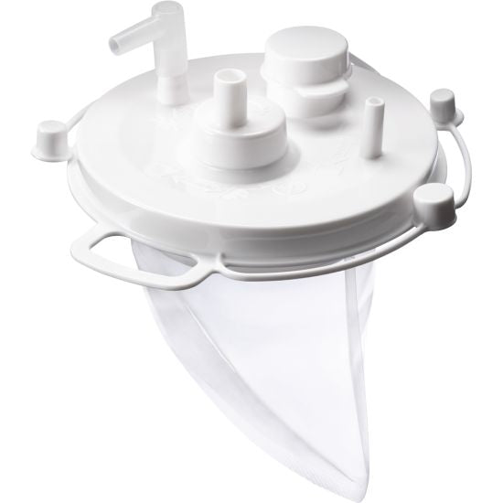 Bemis 1000CC Suction Liner, White Lid, 1004RBM N