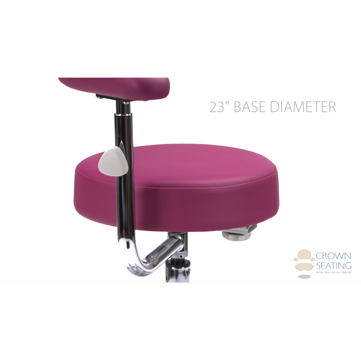 Crown Seating Crestone C20A Assistant Stool, C20A