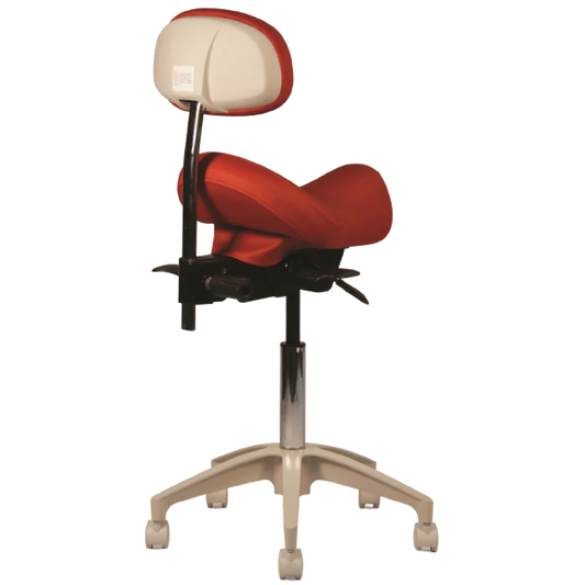 Crown Seating Western C90SBB Saddle Operator with Back, C90SBB