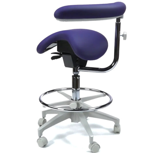 Crown Seating Durango C90SSA English Saddle Assistant Stool, C90SSA