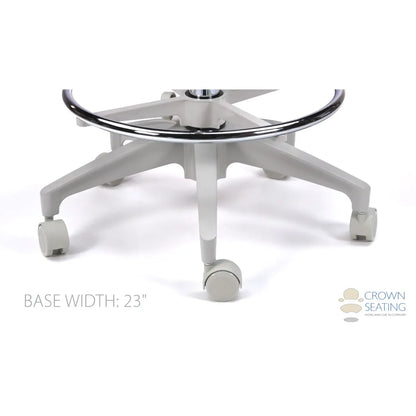 Crown Seating Durango C90SSA English Saddle Assistant Stool, C90SSA