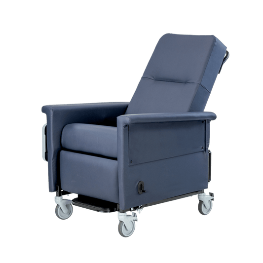 Champion Classic 547 - Std Vinyl, One Table, 5" Casters, Push Handle, Foot Tray, 547