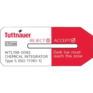 Tuttnauer Integrators / Type 5 (250 Ct. Bag) Voltage 1 Bags, WTL198-0082