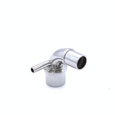Keets Type Hanks-Rackow Elbow w/ Side Port, 00-443-A