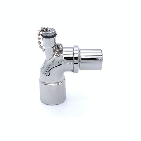 Curved Connector w/ 3/8" Capped Suction, 00-315