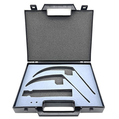 Case Only, Laryngoscope Set, 4Curved Blades, 1Handle, 2 Bulbs, Snap, Plastic/Foam, 00-360-C