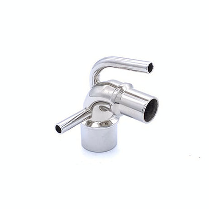 Keets Type Hanks-Rackow Elbow w/ 2 Ports, 00-482