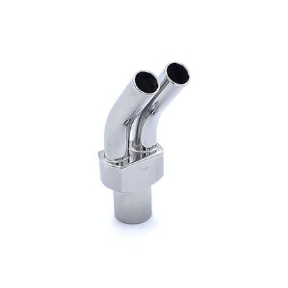 45 Degree Curved Carlen Adapter, 00-388