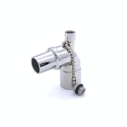 Curved Connector w/ 3/8" Capped Suction, 00-315