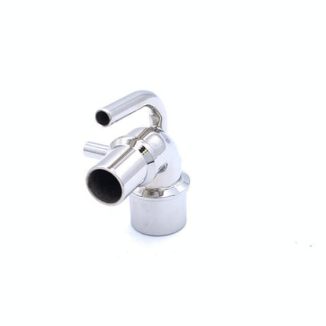 Keets Type Hanks-Rackow Elbow w/ 2 Ports, 00-482