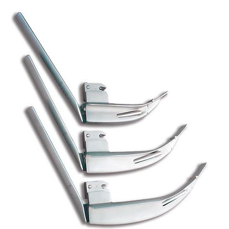 Blade, Laryngoscope, Macintosh Flex Tip Fiber Optic Laryngoscope Blades, GL-380