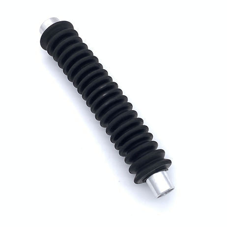 Connector, Flexible EPDM Corrugated Tubing, 15mmM x 15mmF, Aluminum Ends, 00-439