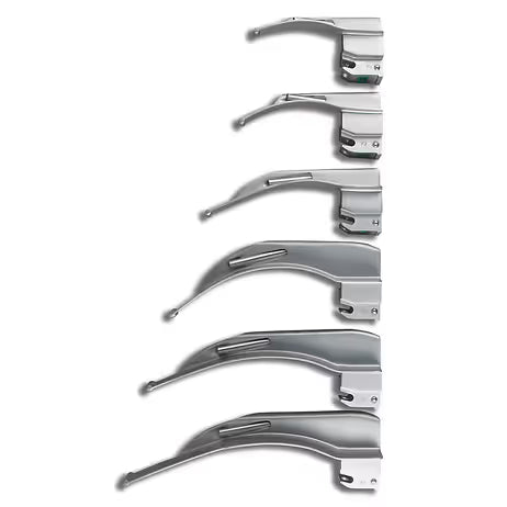 Blade, Laryngoscope, Macintosh American Profile Fiber Optic Laryngoscope Blades, GL-368