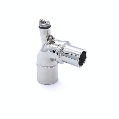 Curved Connector w/ 3/8" Capped Suction, 00-315