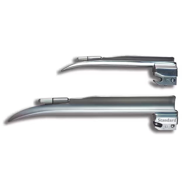 Blade, Laryngoscope, Conventional, Phillips, American Profile, Size 1 Pediatric (113mm), AP-370-1