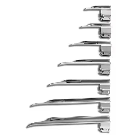 Blade, Laryngoscope, Miller Fiber Optic Laryngoscope Blades, GL-366