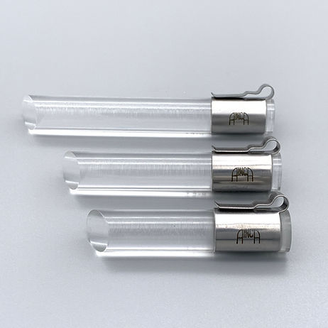Prism, Viewing, fits Flanged Macintosh Blades, Size 4, 30° Refraction at Tip, Acrylic/Stainless, 00-349-4