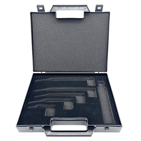 Case Only, Laryngoscope Set, 4Curved Blades, 1Handle, 2 Bulbs, Snap, Plastic/Foam, 00-360-C