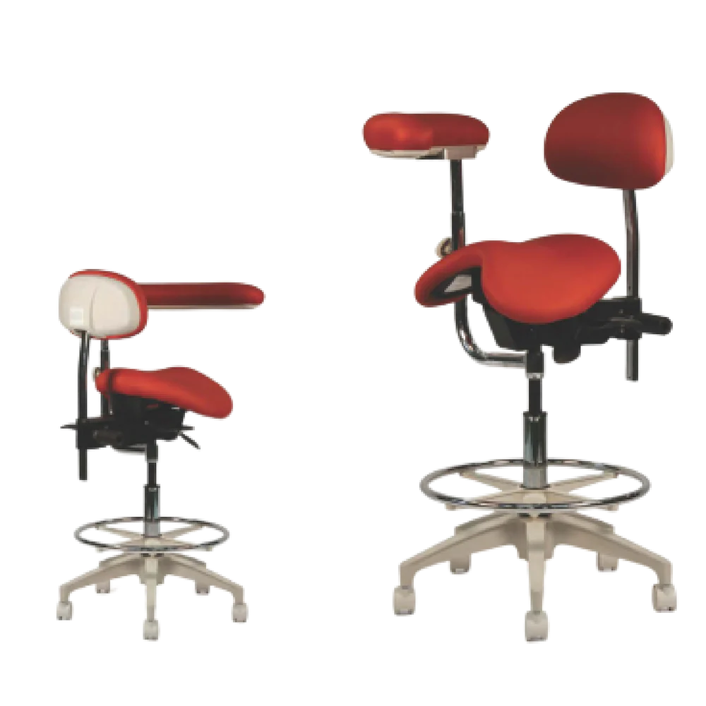 Crown Seating Durango C90SSAB English Saddle Assistant with Back, C90SSAB