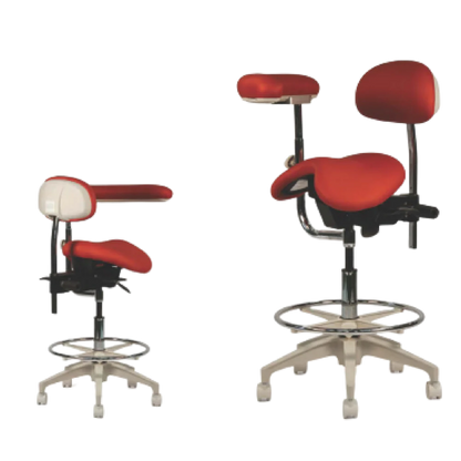 Crown Seating Durango C90SSAB English Saddle Assistant with Back, C90SSAB
