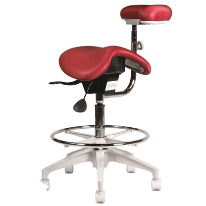 Crown Seating Durango C90SSA English Saddle Assistant Stool, C90SSA