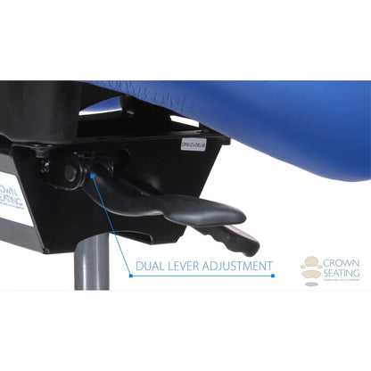 Crown Seating Durango C90SS QAC Modified Operator Saddle Stool, QAC