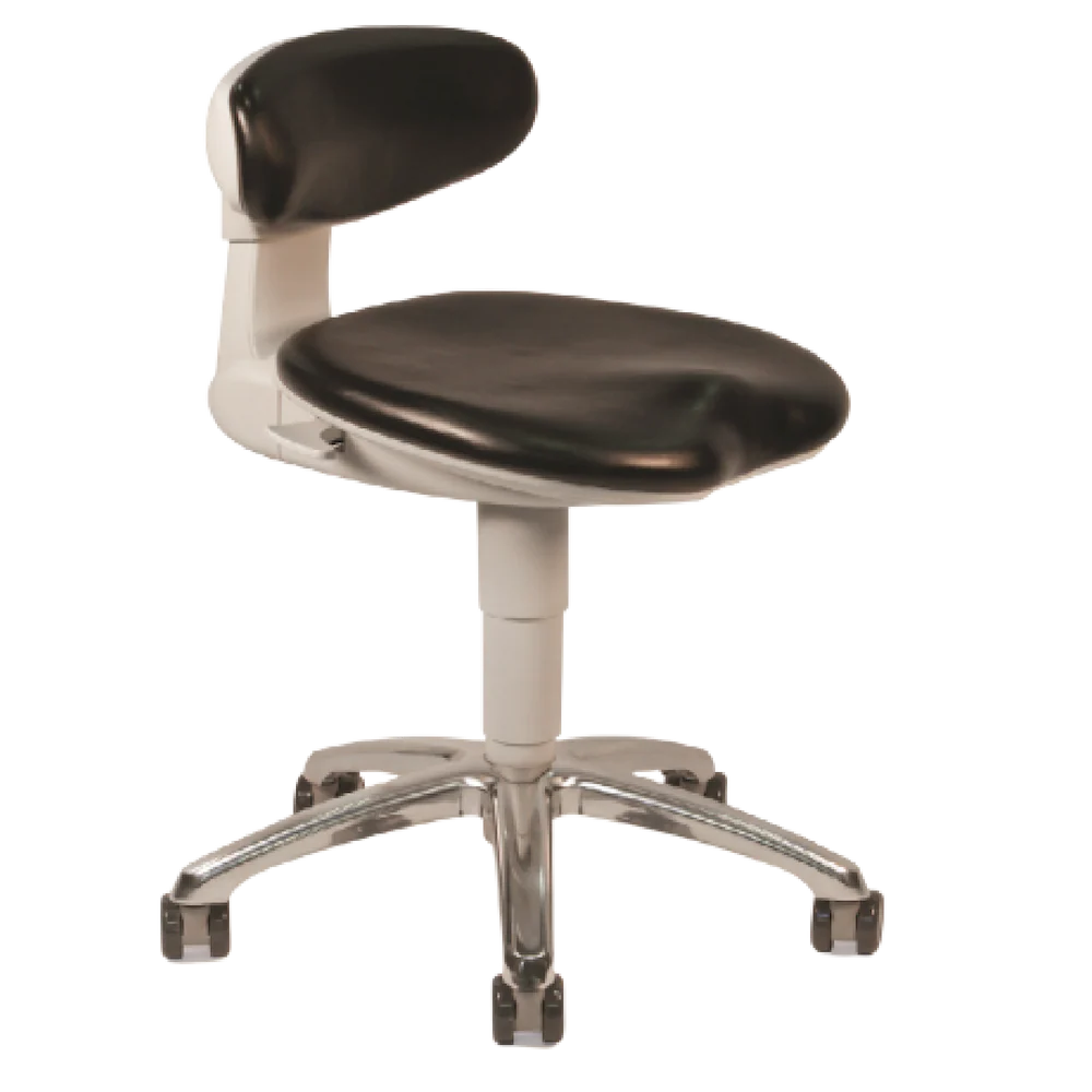 Crown Seating Aurora C140D Modern Operator Stool (Beige ABS), C140D