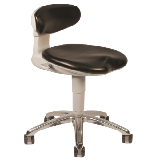Crown Seating Aurora C140D Modern Operator Stool (Beige ABS), C140D