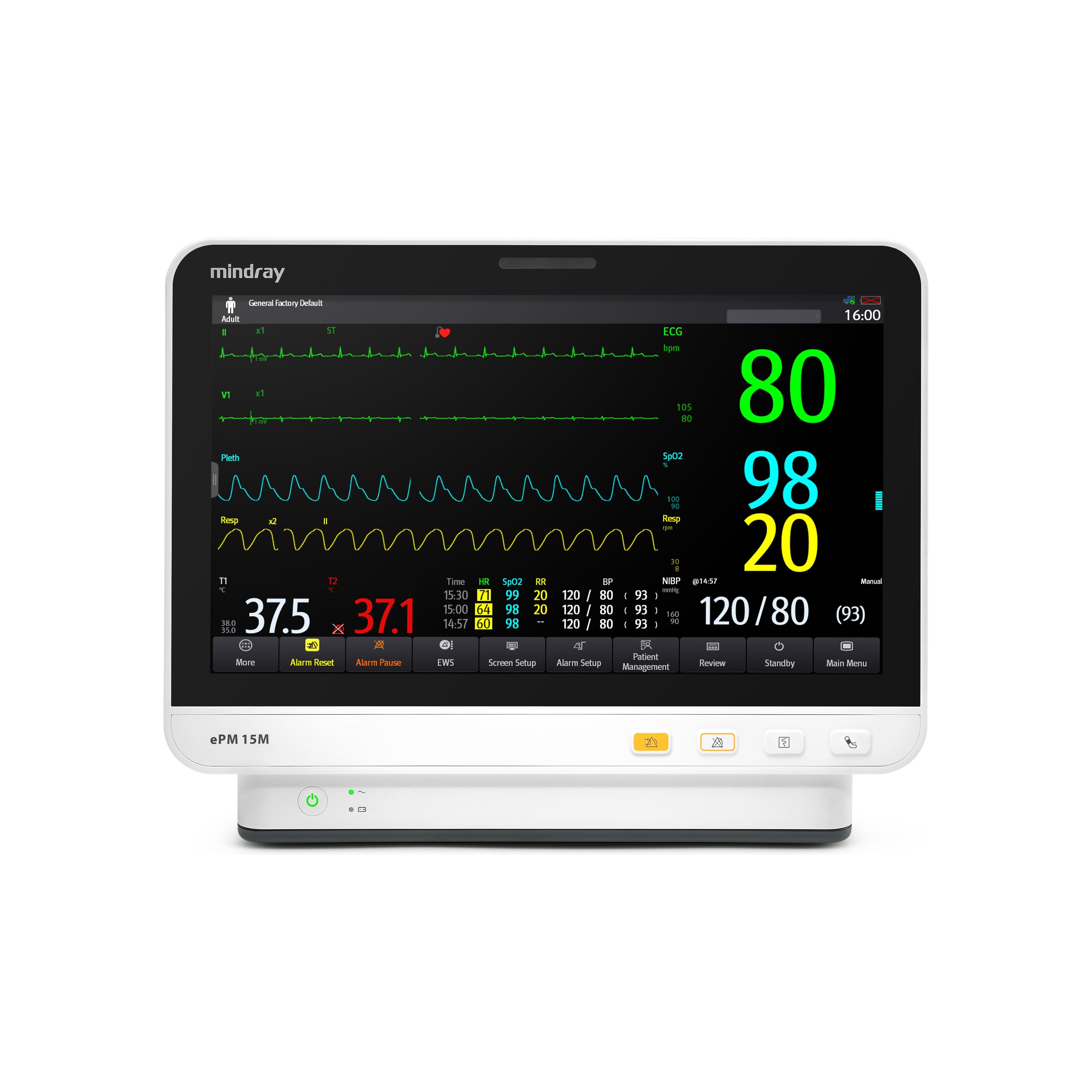 Mindray ePM 15M Patient Monitor – HampMED