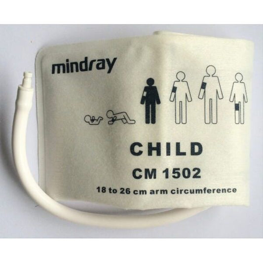 Mindray CM1502 Single-patient cuff, Child, 18-26 cm, 10 pcs/box, 001B-30-70698