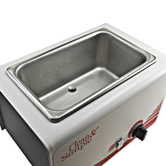 Tuttnauer Clean and Simple Ultrasonic Cleaner, 1 Gallon with Heater & Basket - CSU1HBK